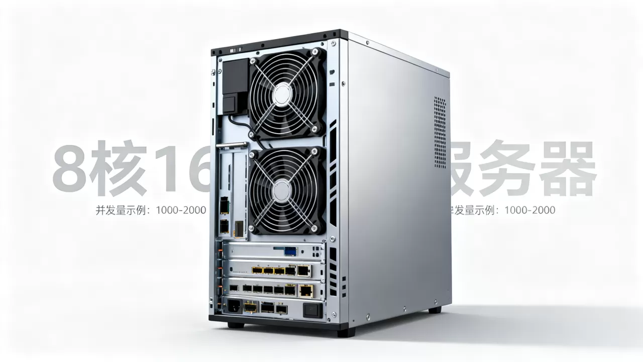 8核16g服务器能支撑多少并发,并发量上限是多少? 8核16g服务器能支撑多少并发,并发量上限是多少?