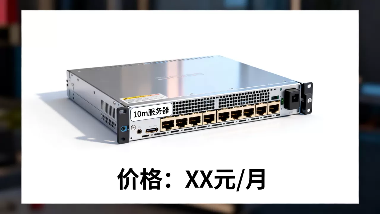 口红机10m服务器价格是多少，怎么收费？