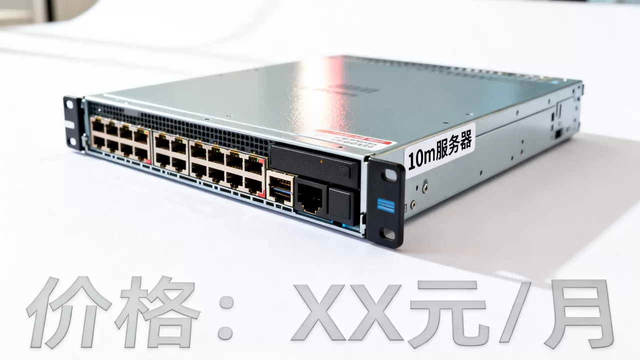 口红机10m服务器价格是多少，怎么收费？