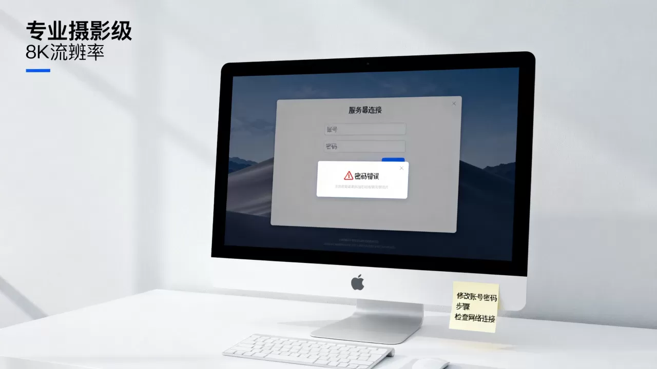 Mac连接服务器账号密码怎么改?,密码错误怎么解决? Mac连接服务器账号密码怎么改?,密码错误怎么解决?