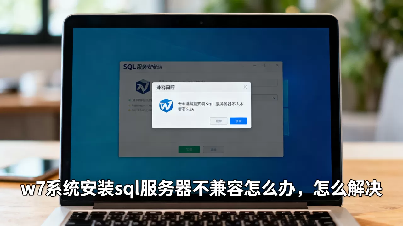 w7系统安装sql服务器不兼容怎么办,怎么解决 w7系统安装sql服务器不兼容怎么办,怎么解决