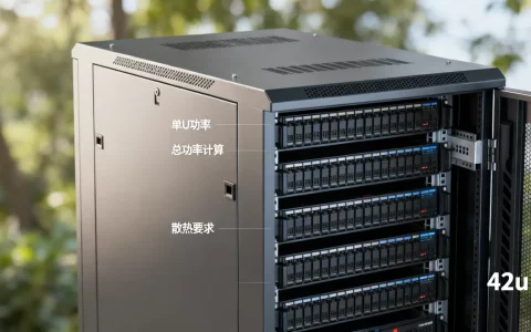 42u服务器机柜能带多少千瓦，功率怎么算？