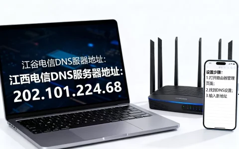 江西电信宽带DNS服务器地址是多少，如何设置才能提升网速？