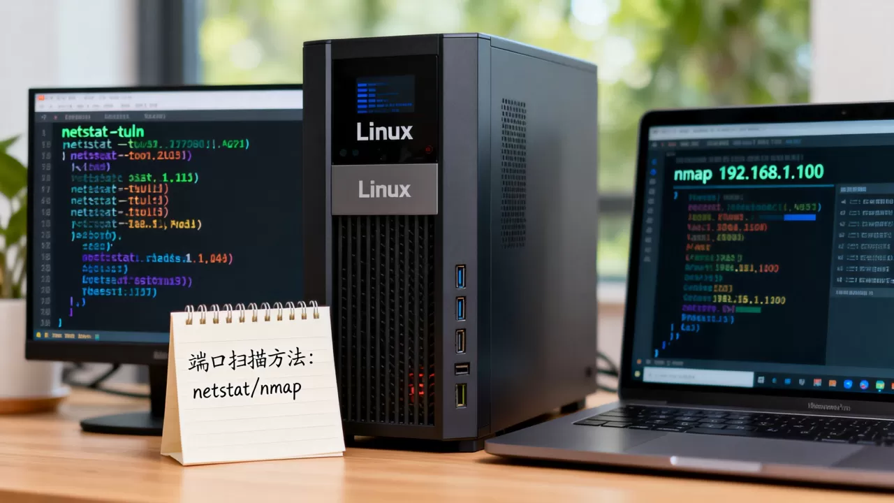 如何查看linux服务器开放端口？，端口扫描方法有哪些？