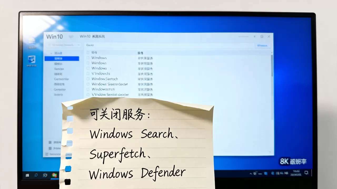 Win10能关掉哪些服务器，哪些服务可以关闭？
