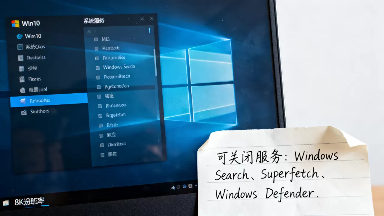 Win10能关掉哪些服务器，哪些服务可以关闭？