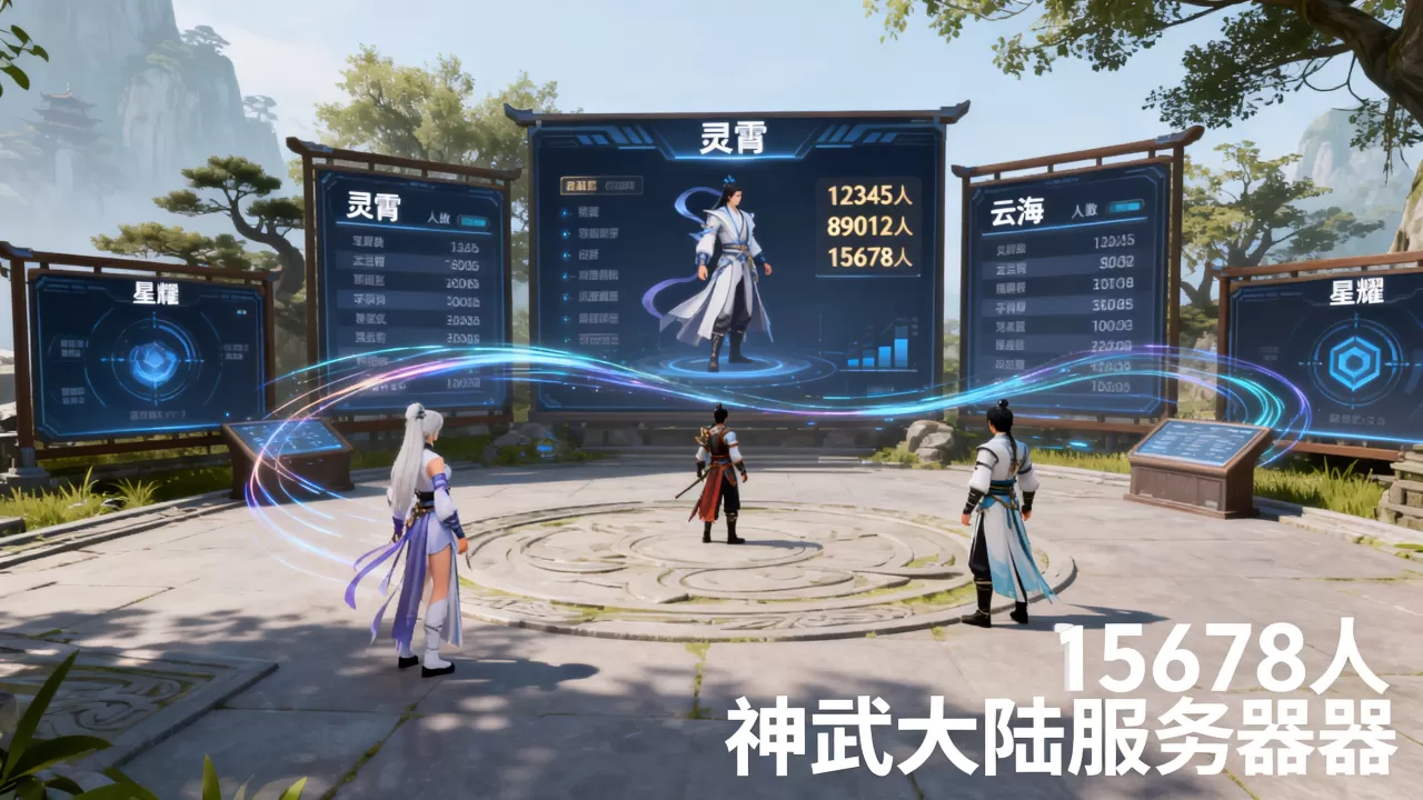 神武大陆服务器都有哪些，哪个服务器人最多？