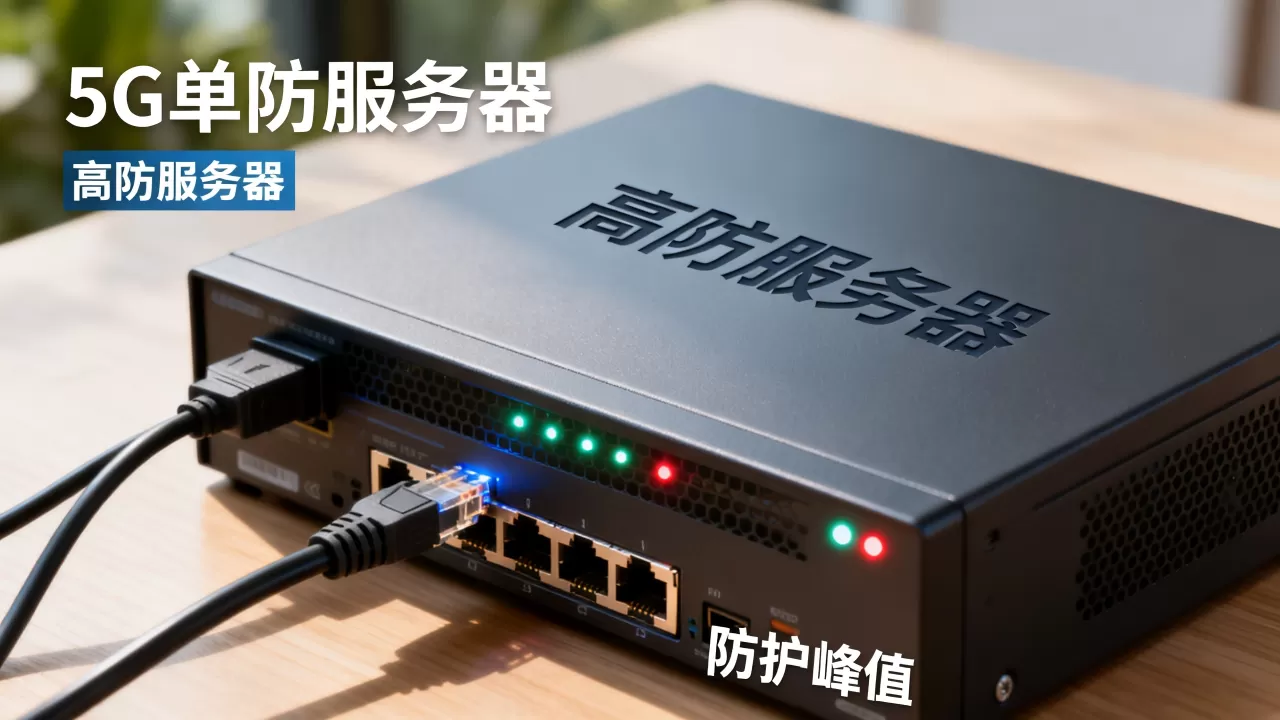 5G单防服务器能抵御多少攻击，高防服务器防护峰值多少？