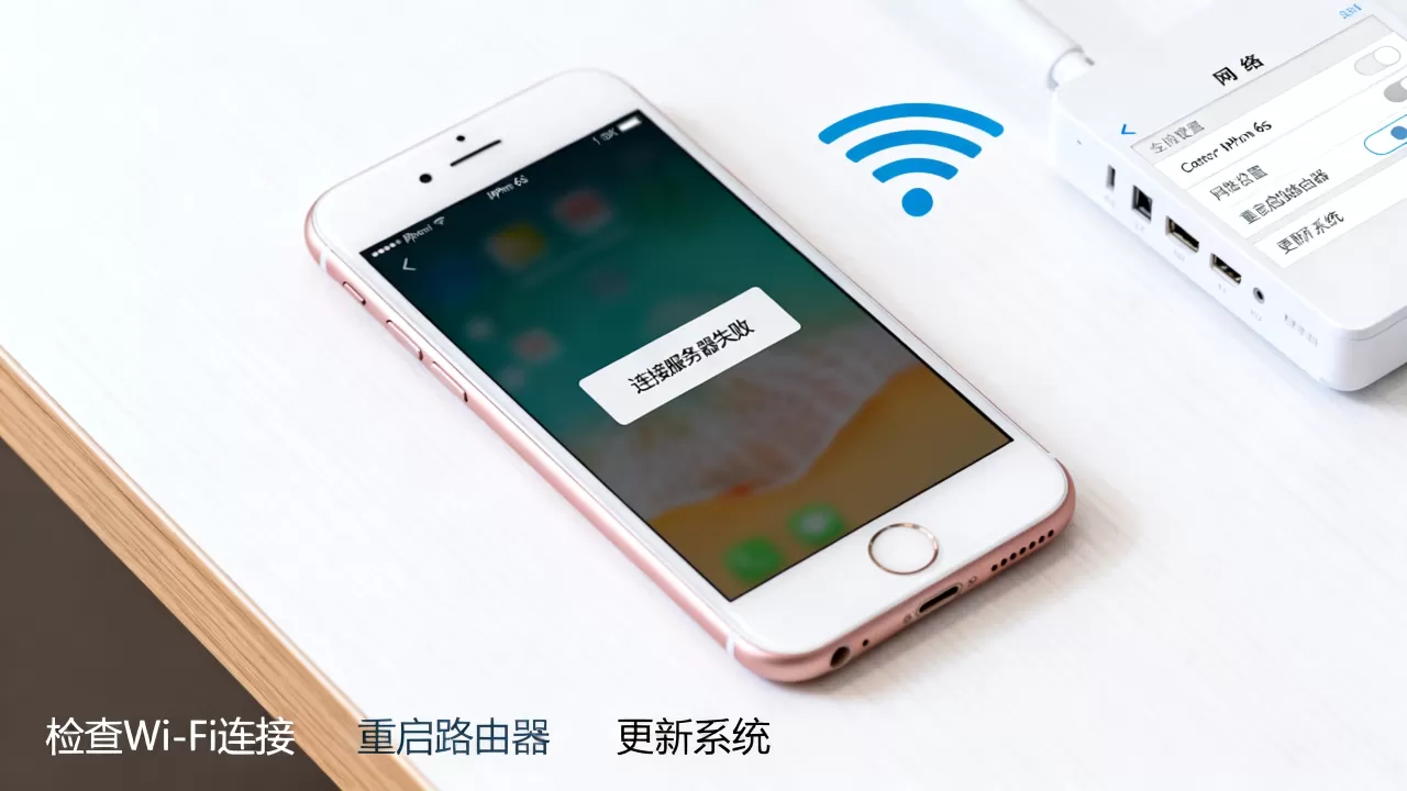 苹果6s连不上服务器怎么解决，连接失败是什么原因？