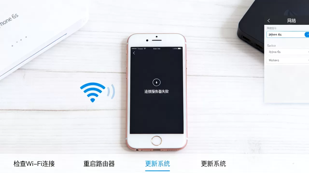 苹果6s连不上服务器怎么解决，连接失败是什么原因？