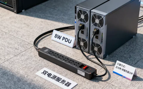 8kw的pdu能带多少双电源服务器？，怎么算