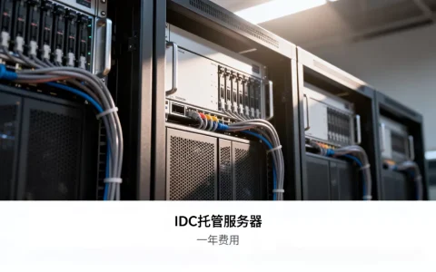 idc托管服务器一年多少钱