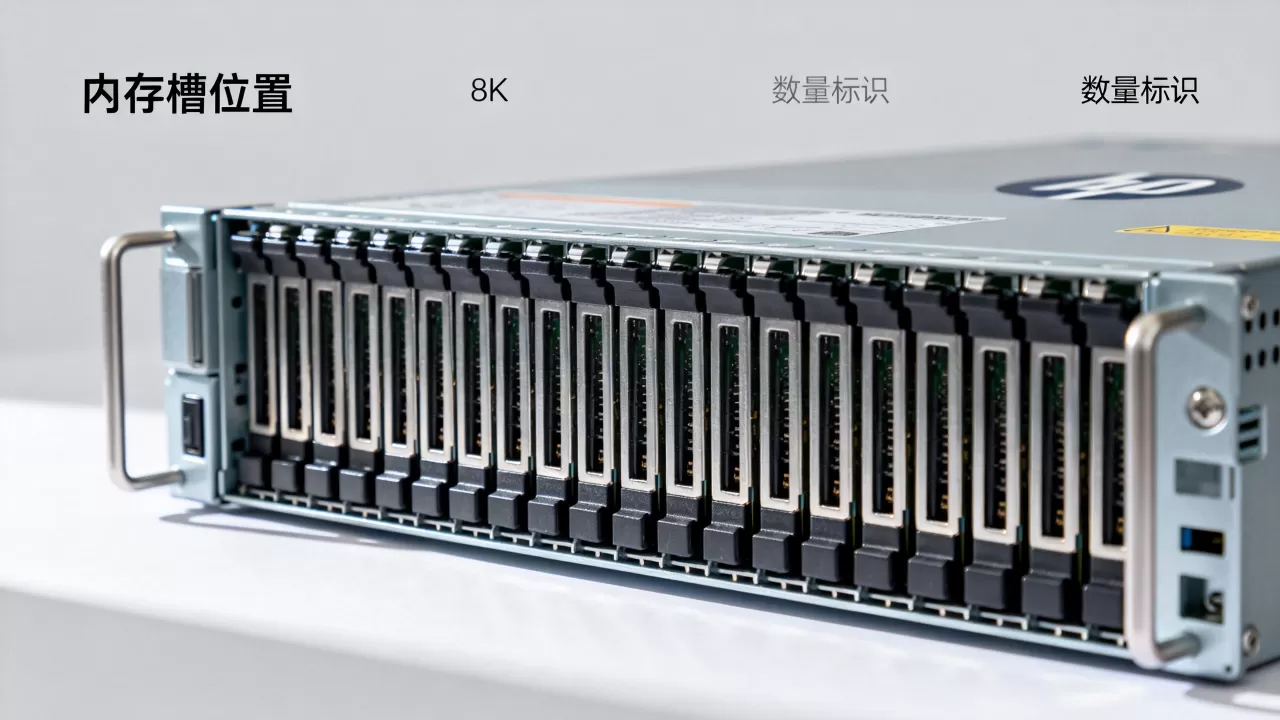 HP服务器一般有多少个内存槽呢，怎么查？