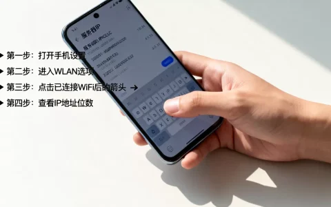 手机如何查看服务器ip地址位数，具体步骤是什么？