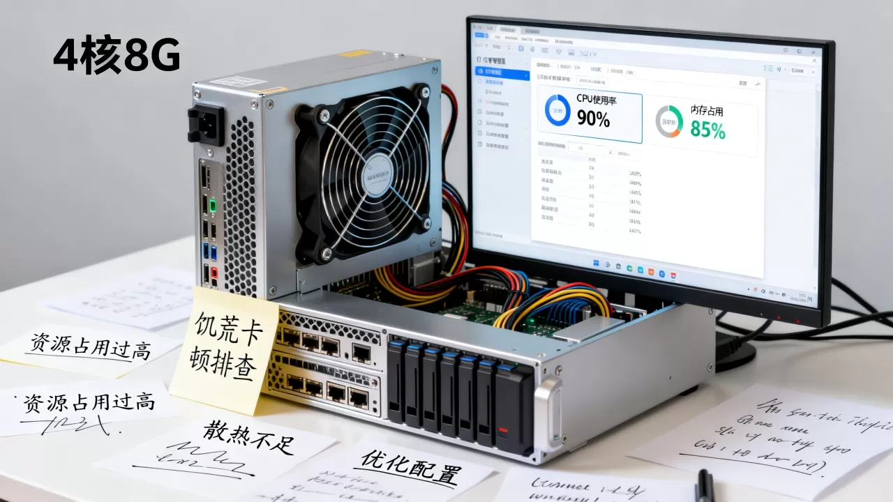 4核8G服务器饥荒卡顿怎么回事,怎么解决? 4核8G服务器饥荒卡顿怎么回事,怎么解决?