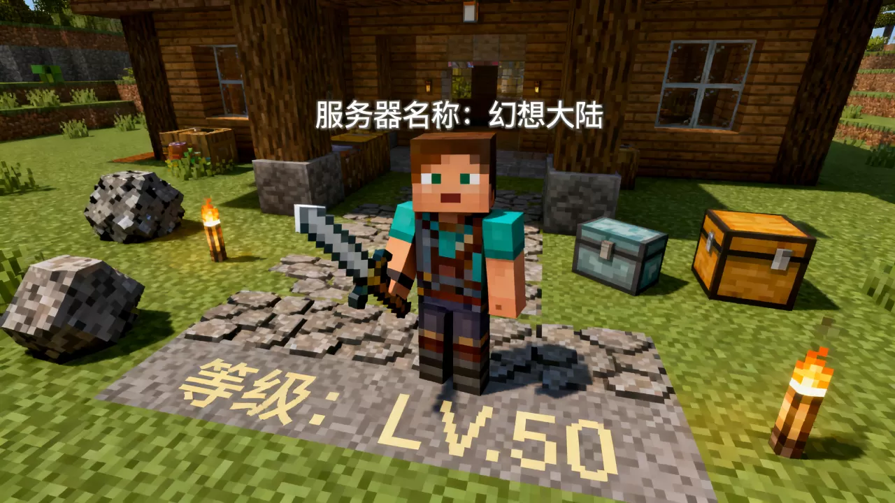 我的世界有哪些rpg服务器 我的世界有哪些rpg服务器