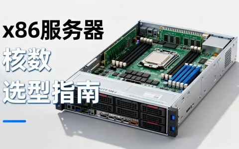 一台x86服务器到底对应多少核，怎么选？
