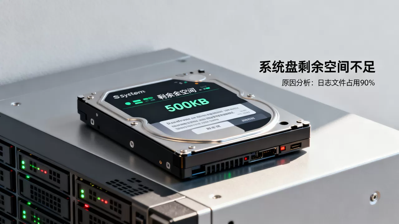 服务器系统盘只有几百k了怎么办,是什么原因 服务器系统盘只有几百k了怎么办,是什么原因