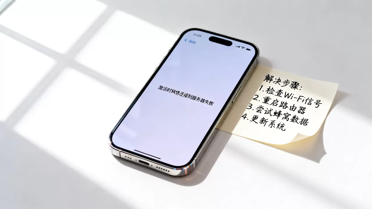 iPhone激活时网络连接到服务器失败怎么办,怎么解决? iPhone激活时网络连接到服务器失败怎么办,怎么解决?