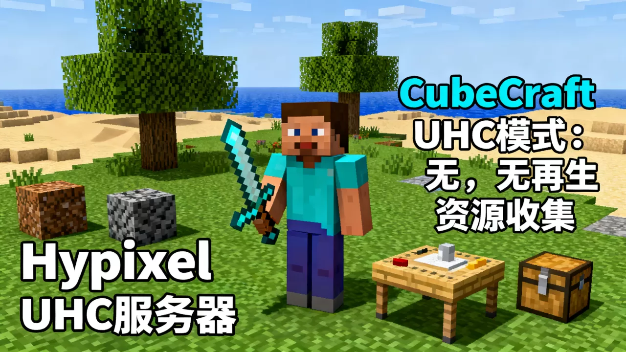 我的世界哪些服务器有UHC？，怎么玩最好？