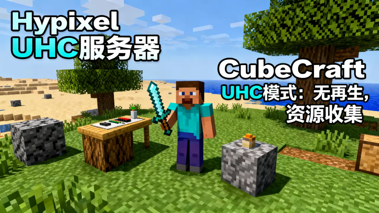 我的世界哪些服务器有UHC？，怎么玩最好？
