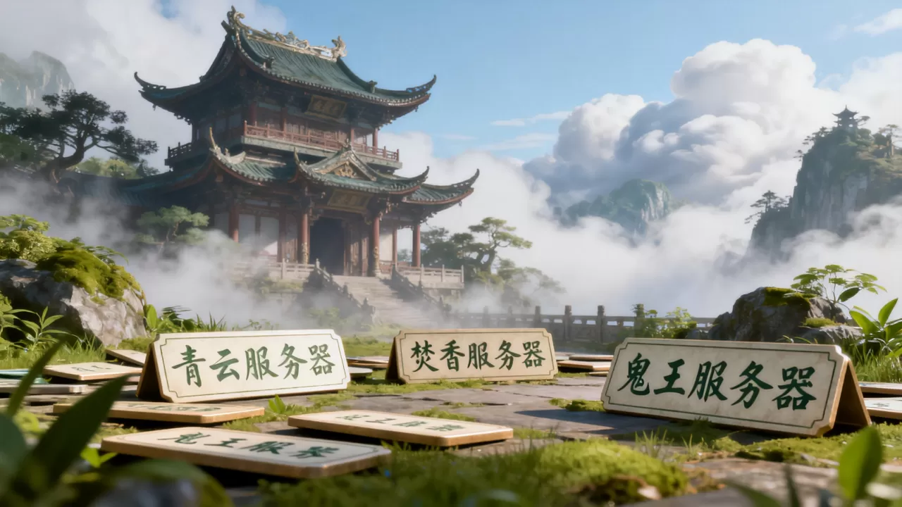 诛仙原神服务器有哪些选择，哪个服务器最稳定
