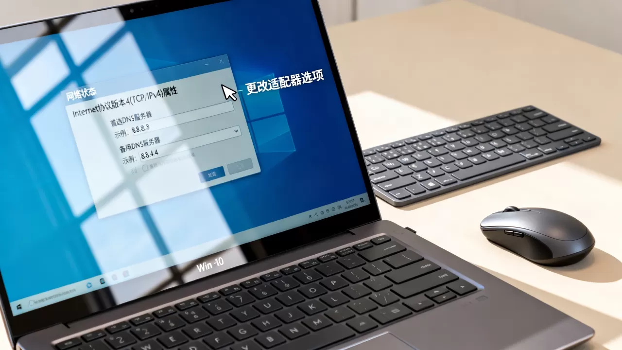 Win10首选和备用DNS服务器怎么填？,怎么设置DNS