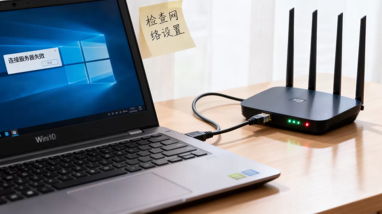 我的服务器win10电脑连不上怎么办,是什么原因? 我的服务器win10电脑连不上怎么办,是什么原因?