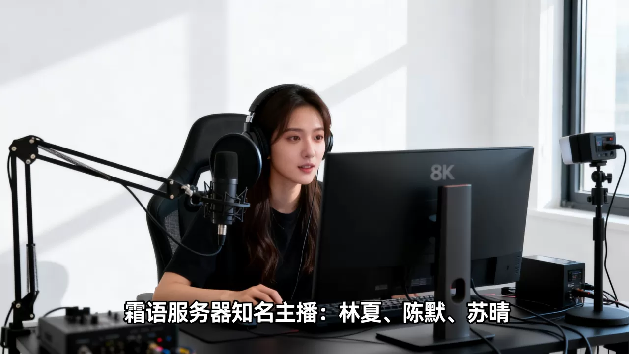 霜语服务器有哪些知名主播？，哪个主播最火？