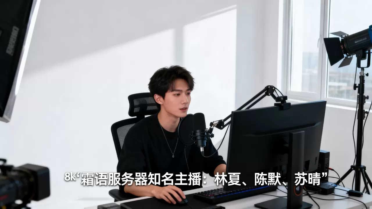 霜语服务器有哪些知名主播？，哪个主播最火？
