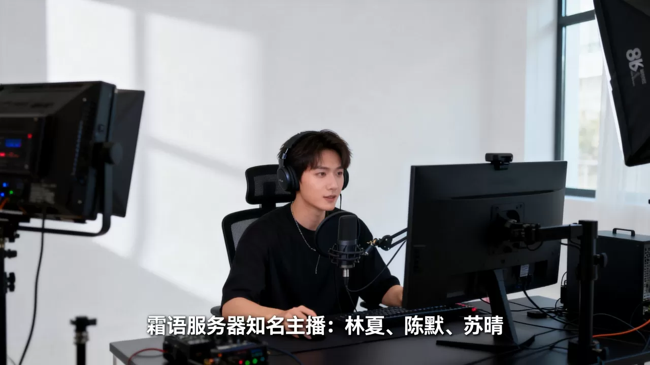 霜语服务器有哪些知名主播？，哪个主播最火？