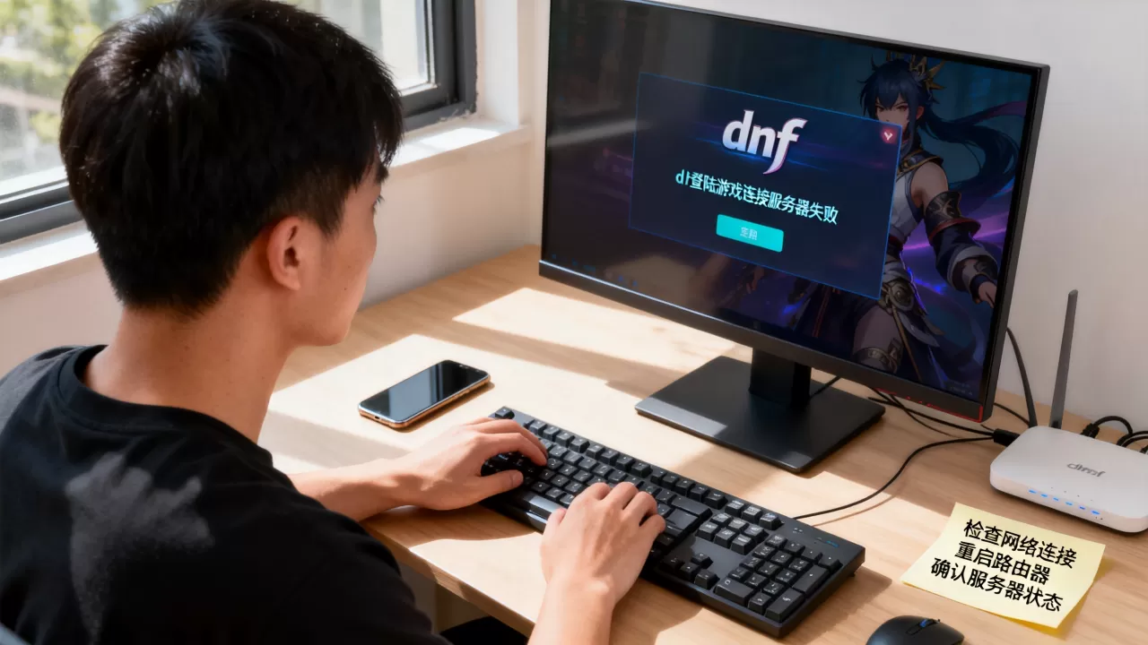 dnf登陆游戏连接服务器失败怎么解决？，是什么原因
