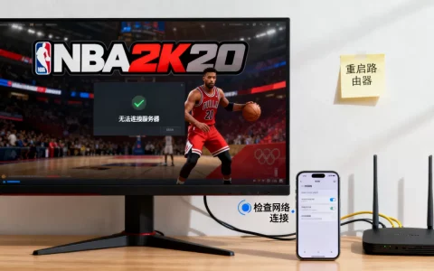 NBA2K20为什么链接不上服务器，怎么解决