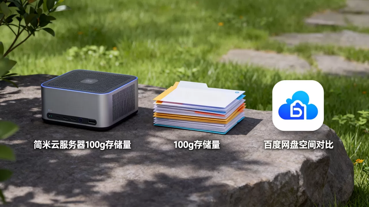 简米云服务器100g能存多少内容,百度网盘空间对比? 简米云服务器100g能存多少内容,百度网盘空间对比?