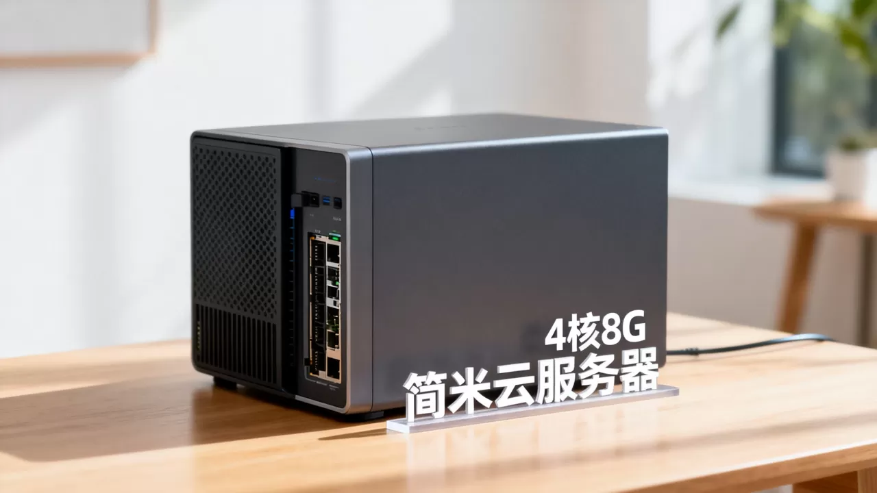 简米云服务器4核8G能带多少网站，性能怎么样？