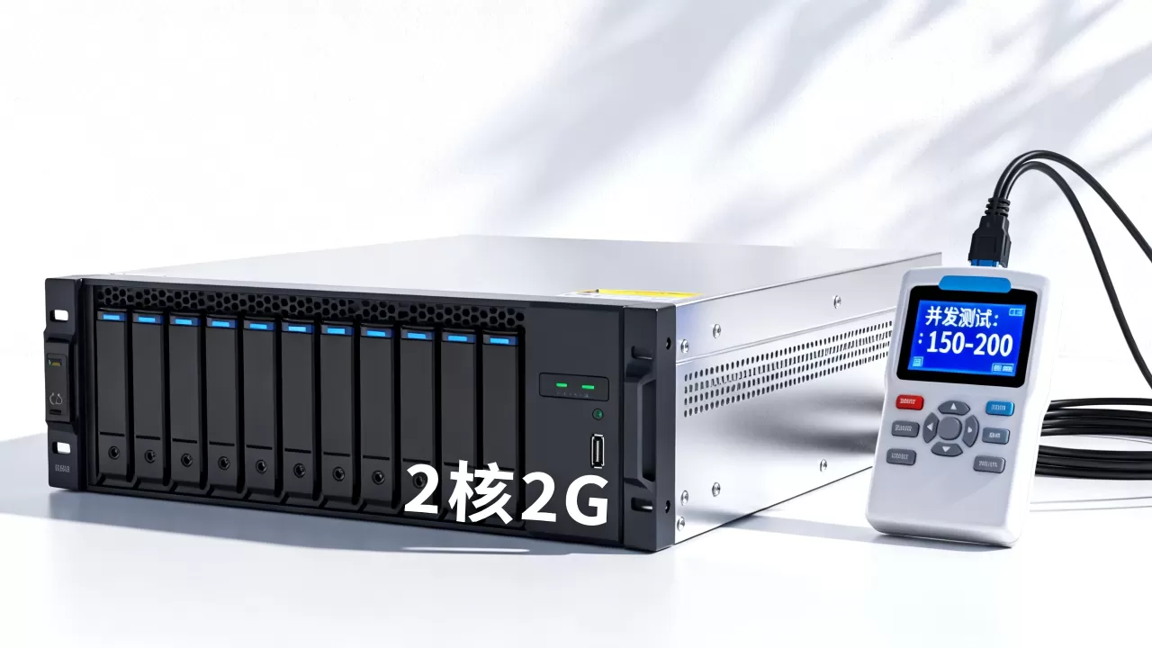 2核2g服务器能承受多少并发,并发性能怎么样？