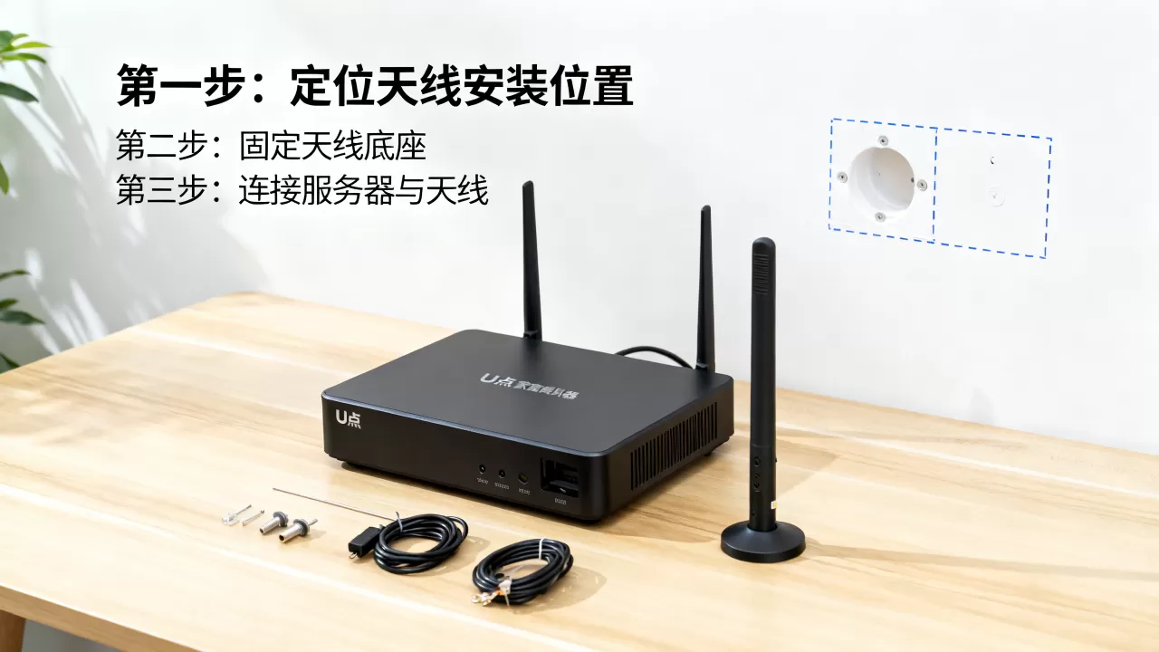 广东广电网络U点家庭服务器怎么报装天线？，怎么安装
