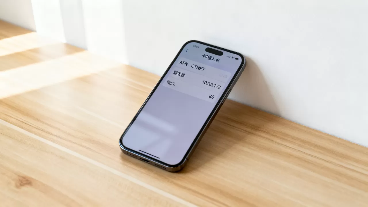 电信4G接入点服务器设置多少合适，怎么设置？