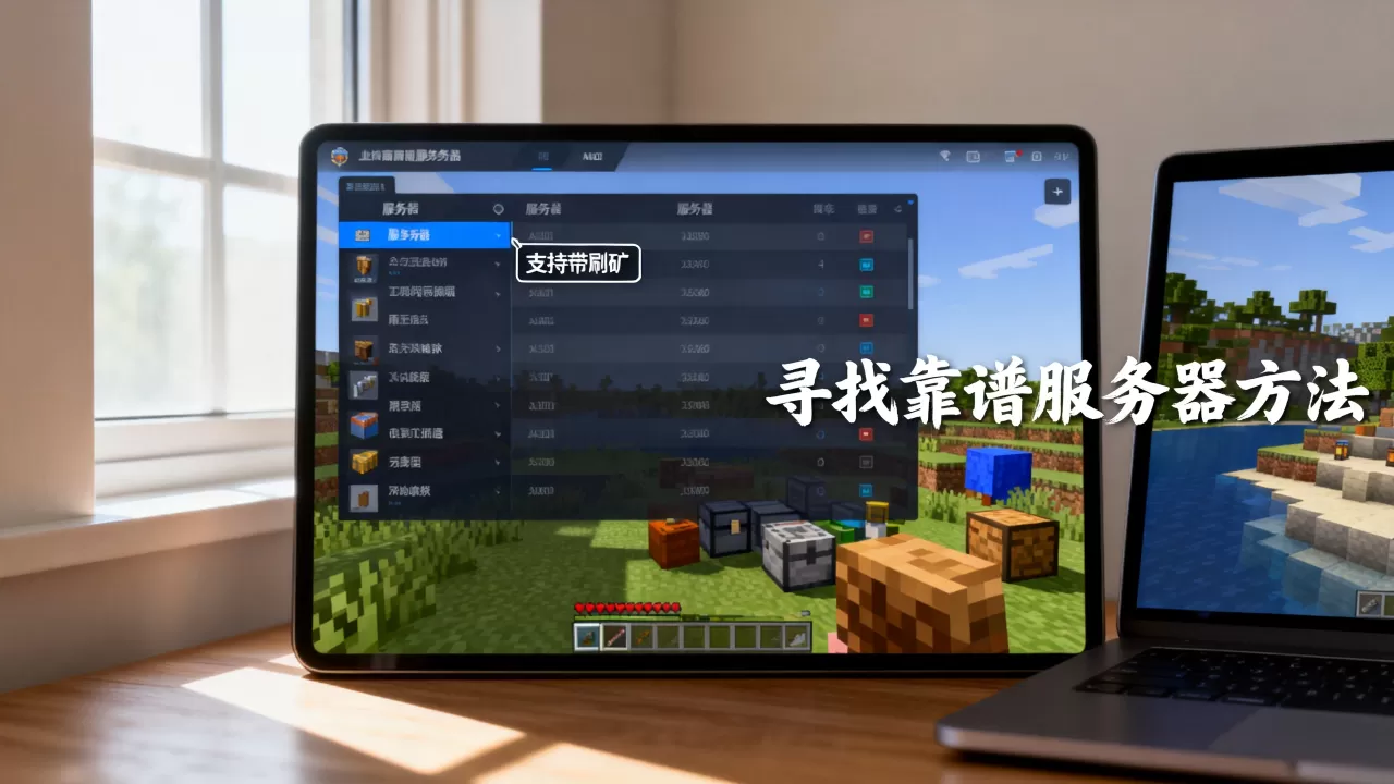 哪些游戏服务器支持带刷矿，怎么找到靠谱的
