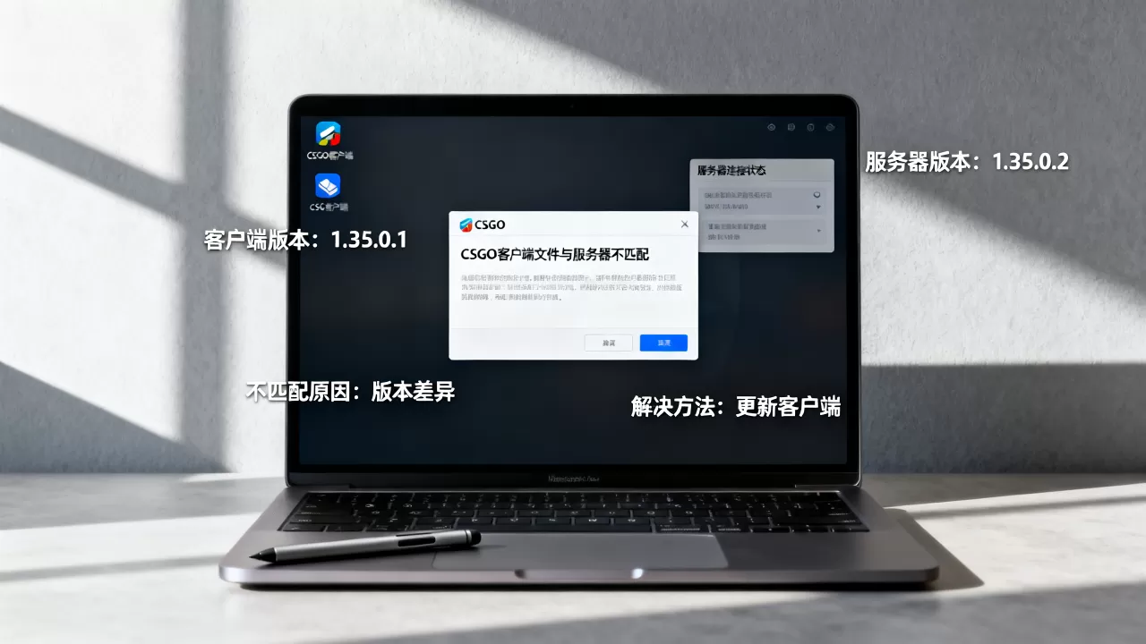 为什么CSGO客户端文件与服务器不匹配,怎么解决 为什么CSGO客户端文件与服务器不匹配,怎么解决