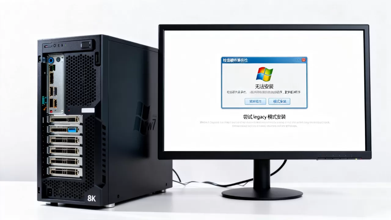 服务器装win7系统无法安装怎么办,怎么解决 服务器装win7系统无法安装怎么办,怎么解决