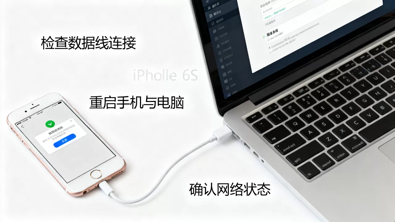 苹果6s连接电脑服务器失败怎么办,怎么回事? 苹果6s连接电脑服务器失败怎么办,怎么回事?