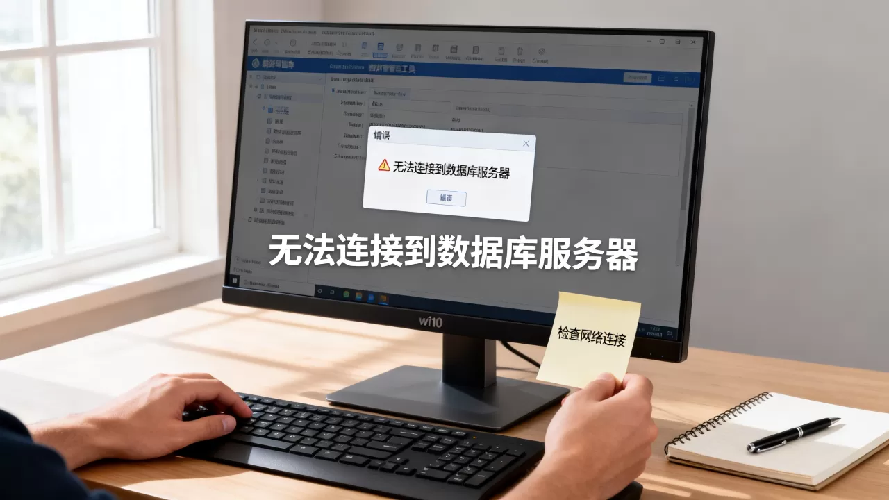 win10打不开数据库服务器怎么办，数据库连不上怎么解决？