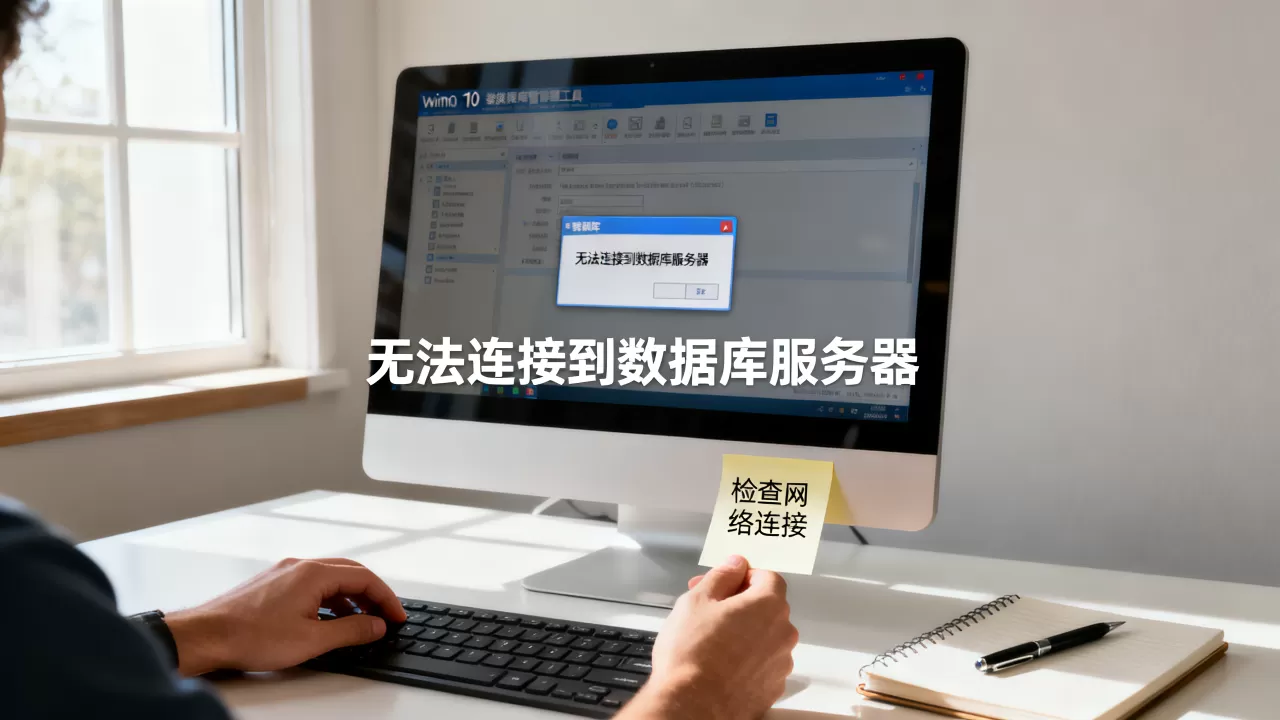 win10打不开数据库服务器怎么办，数据库连不上怎么解决？