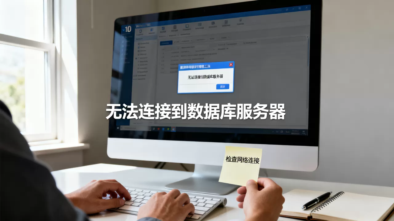 win10打不开数据库服务器怎么办，数据库连不上怎么解决？