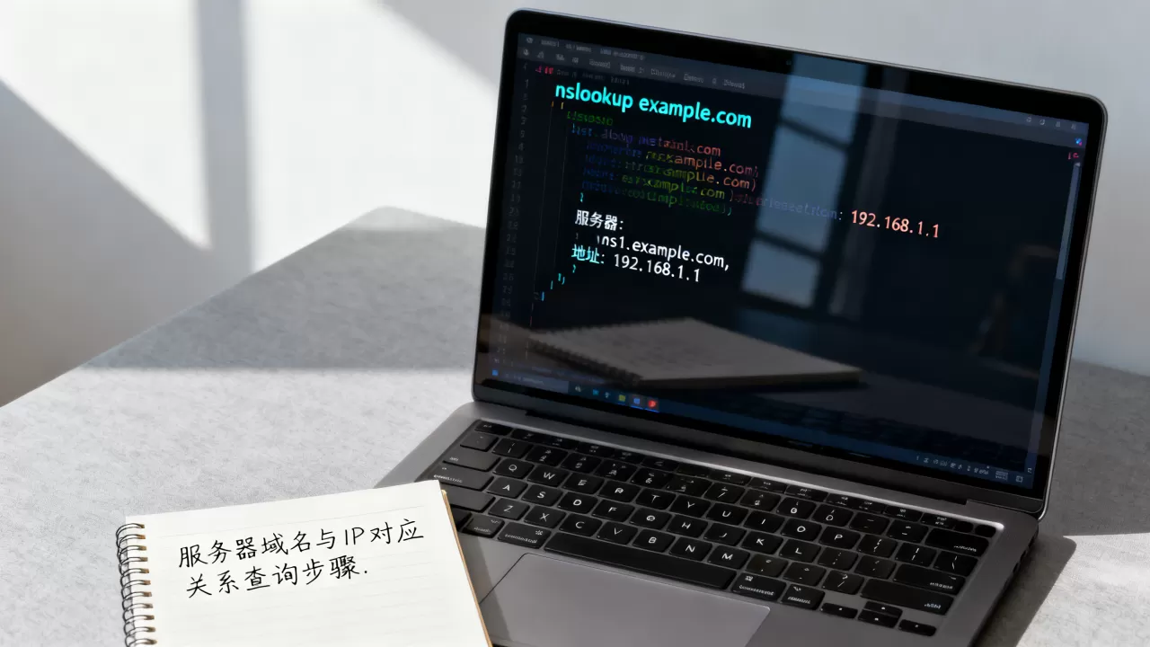 服务器域名对应哪些IP地址？，如何查询IP地址
