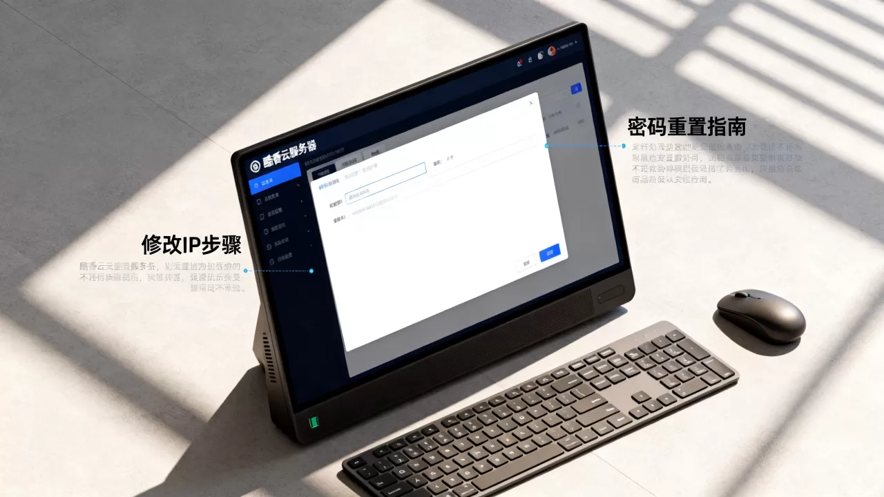 酷番云服务器密码忘记怎么改IP，有什么方法