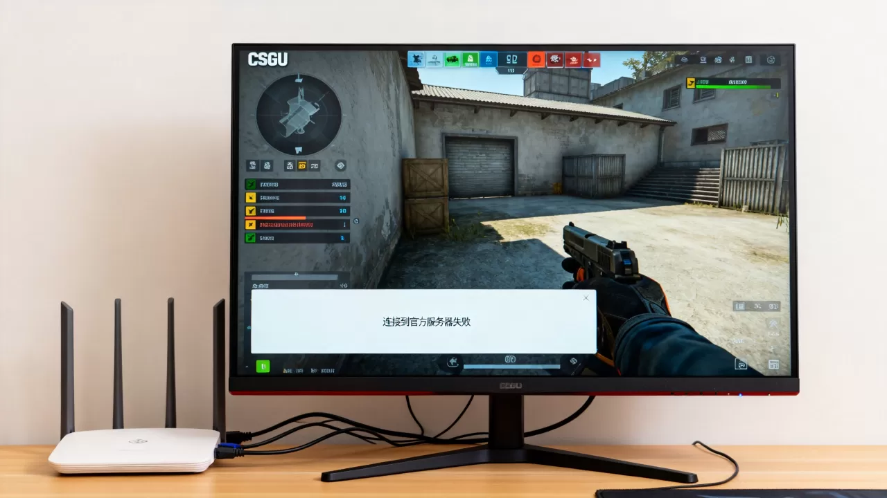 csgo链接到任意官方服务器失败怎么回事 csgo链接到任意官方服务器失败怎么回事