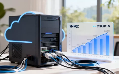 云服务器5m带宽能用多少人