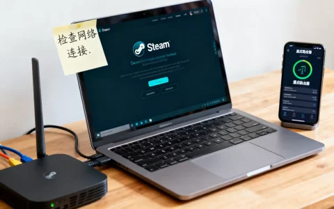 steam下载游戏连不上服务器怎么办，连接失败解决方法？